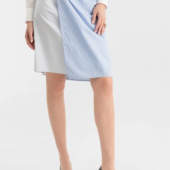 NEW  Christian Dior Striped Skirt Size 36 - Picture 10 of 13